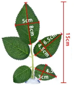 Betta-Blatt (grün, groß)