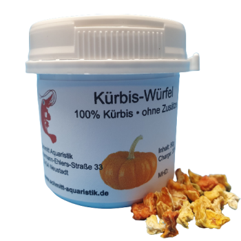 Kürbis-Würfel (50g)