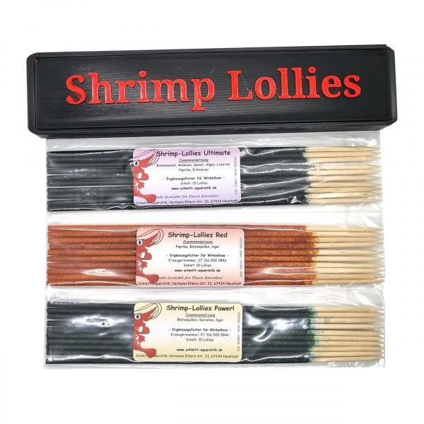 Shrimp-Lollies-Set mit Box