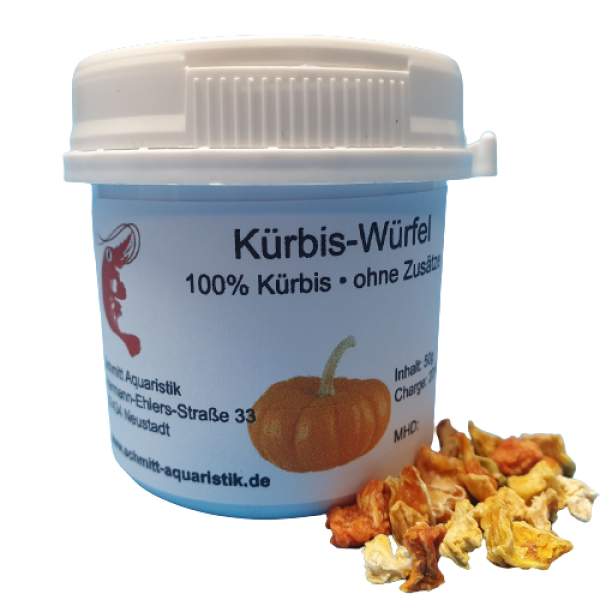 Kürbis-Würfel