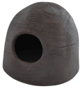Barschhöhle 7cm schwarz/braun
